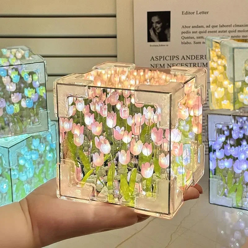 Handmade Tulip Night Lamp