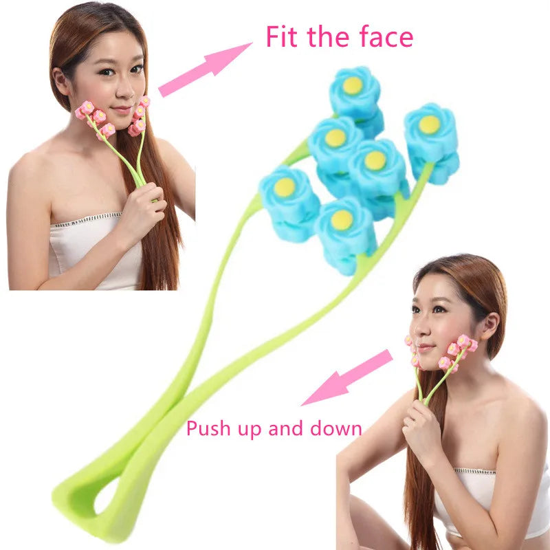 Flower Facial Massager Roller