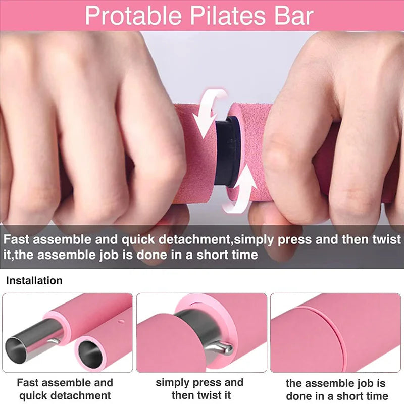 Pilates Resistance Barbell Kit