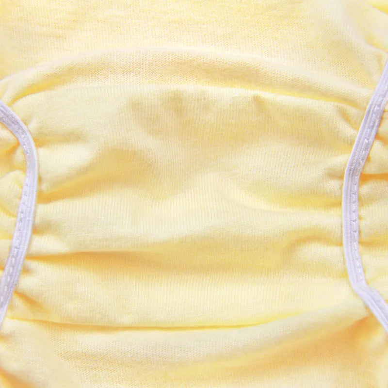 Baby Cloth Diaper Cartoon Animal Cotton Waterproof Ecological Learning Diapers Potty Training Panties Nappies For Girls Newborn