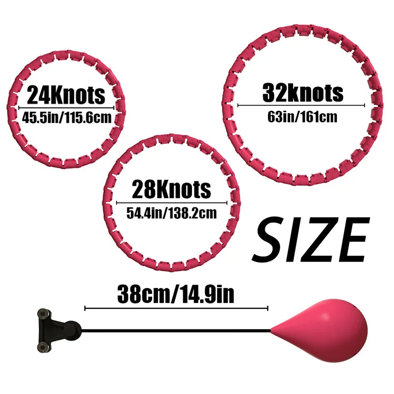 Adjustable 2-in-1 Exercise Hoop