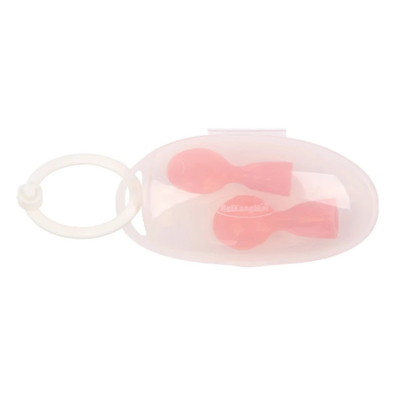 2 Pcs/Bag Baby Spoon Preservation Packaging Bag Sealing Device Child Feeding Device Kitchen Dispensing Bag Supplies Dropship