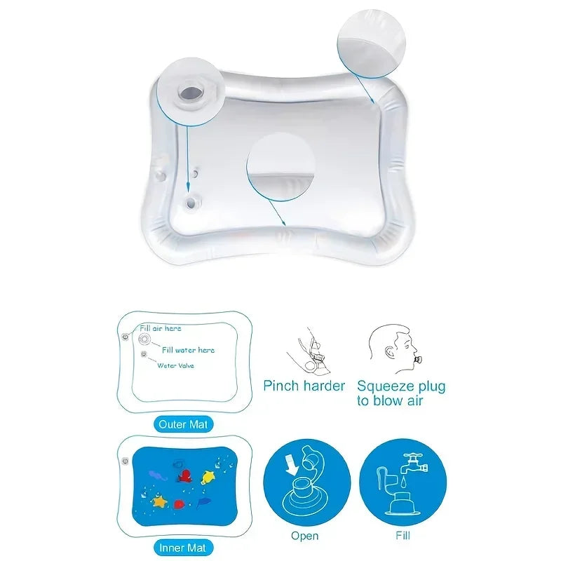 Inflatable Tummy Time Mat