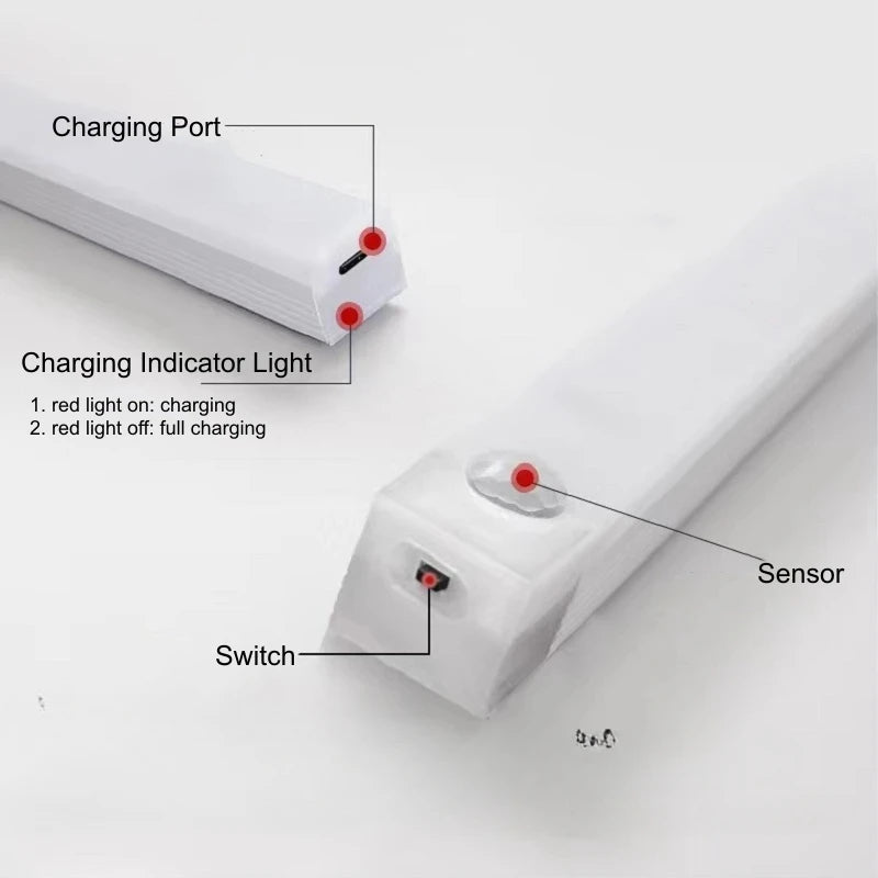 USB Charging LED PIR Light