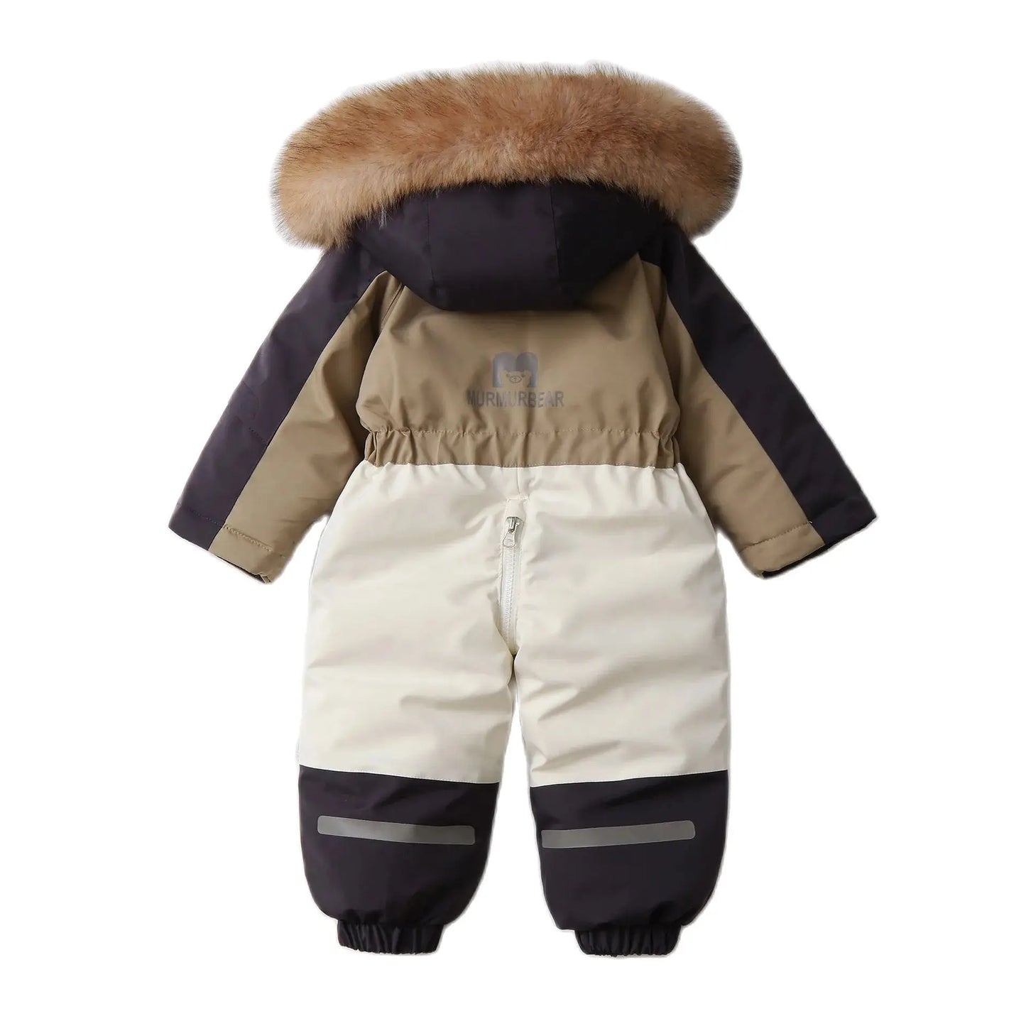 IYEAL 2024 Warm Waterproof Snow Wear Children Clothes Hooded Fur Baby Boys Girls Ski Suit Kid Winter Coats Thicken Jumpsuit 1-5Y