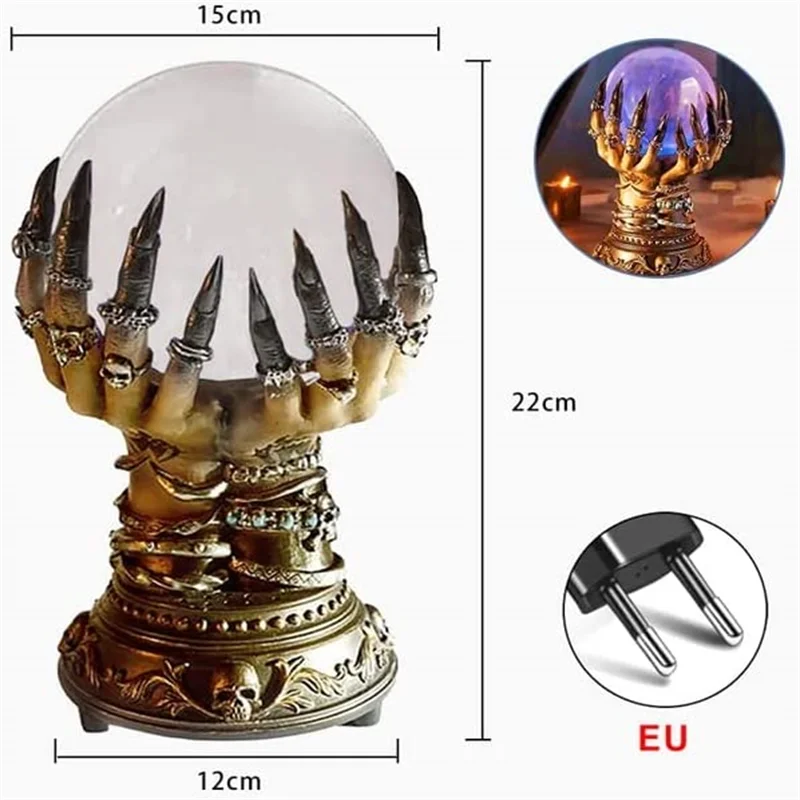 Creative Magic Skull Finger Lightning