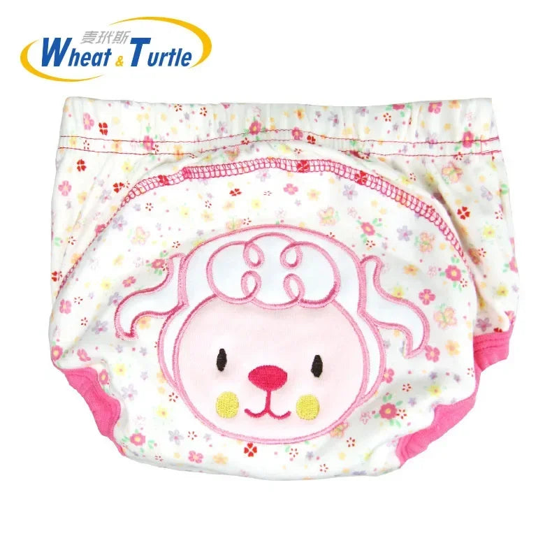 Mother Kids Baby Bare Cloth Diapers Unisex Reusable Washable Infants Children Cotton Training Panties Nappies Changing