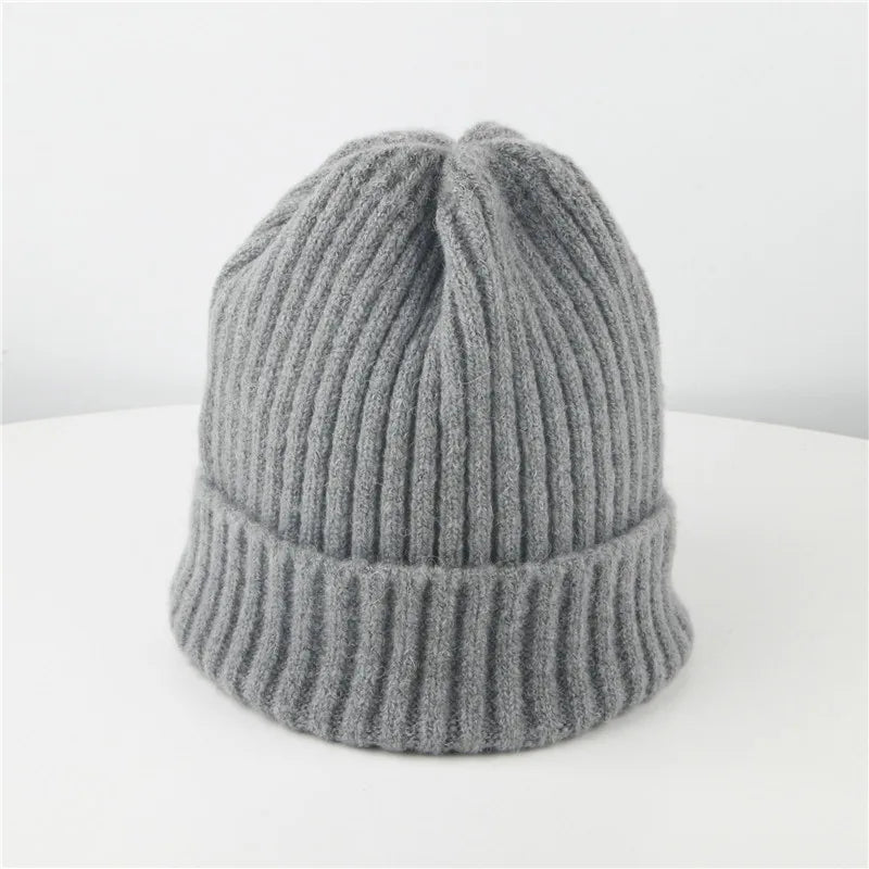 IYEAL Autumn Winter Fashion Children Caps Boys Warm Hats Girls Hats for Newborn Baby Woolen Wool Knitted Hats