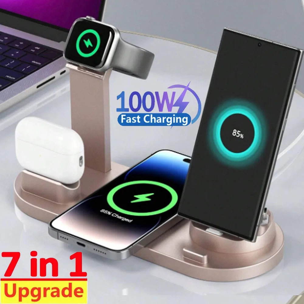 Wireless Charger Stand Pad For iPhone