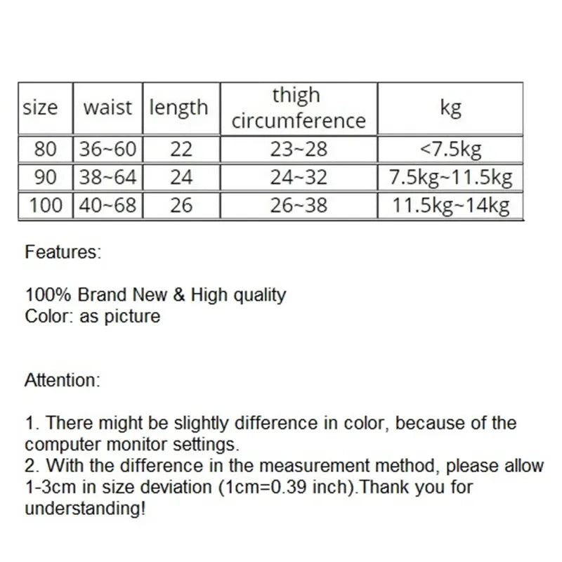 Baby Potty Training PantsBaby Diapers Reusable Panties Cloth Diaper Nappies Washable Underwear Infants