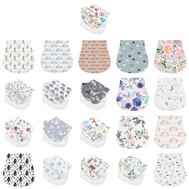 Absorbent Cotton Baby Burp Cloths