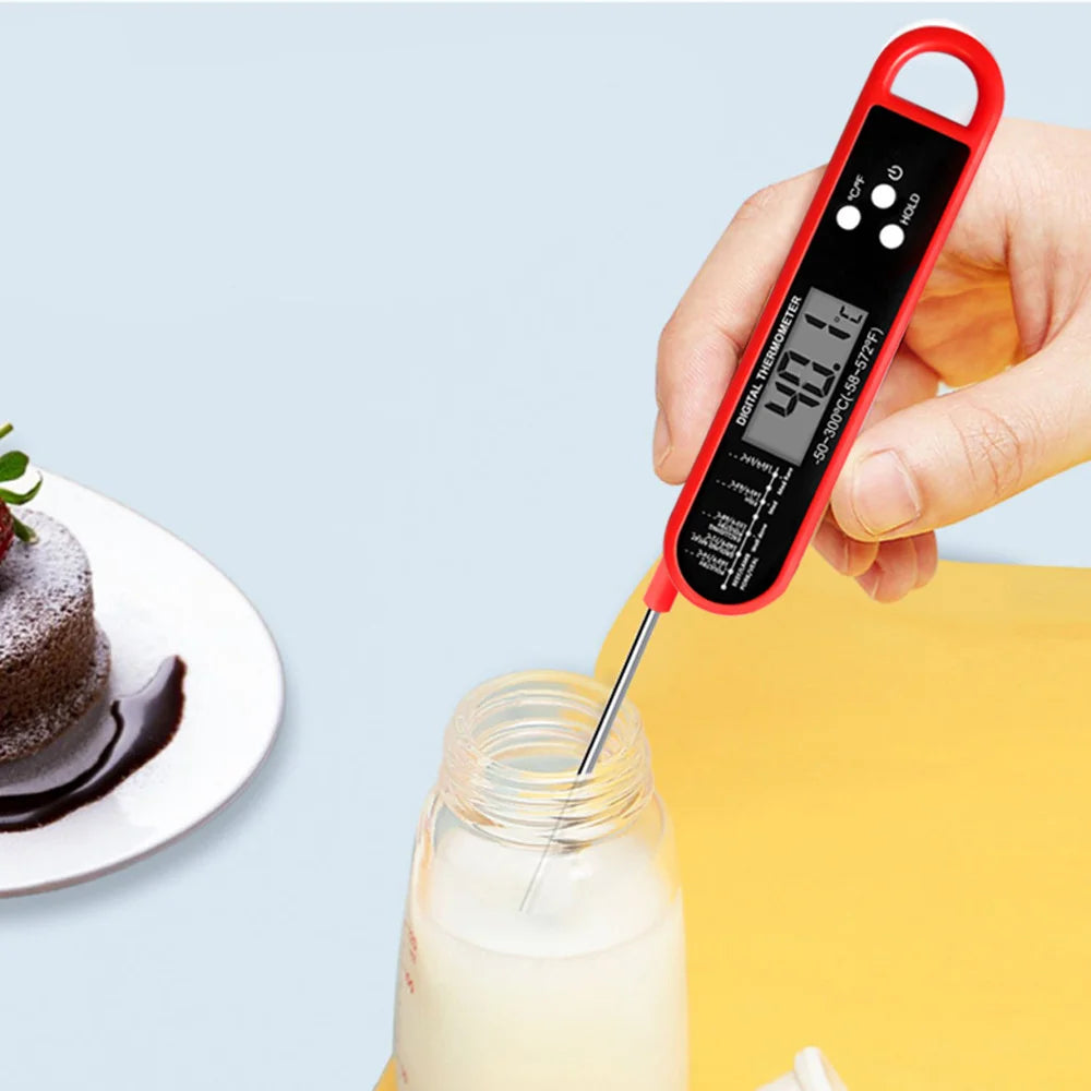 Foldable Digital Display Meat Thermometer