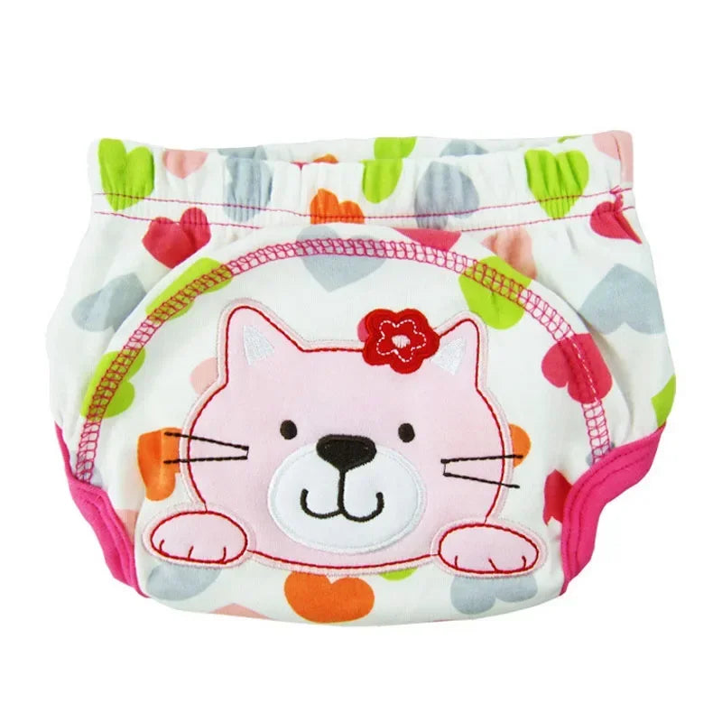 Mother Kids Baby Bare Cloth Diapers Unisex Reusable Washable Infants Children Cotton Training Panties Nappies Changing