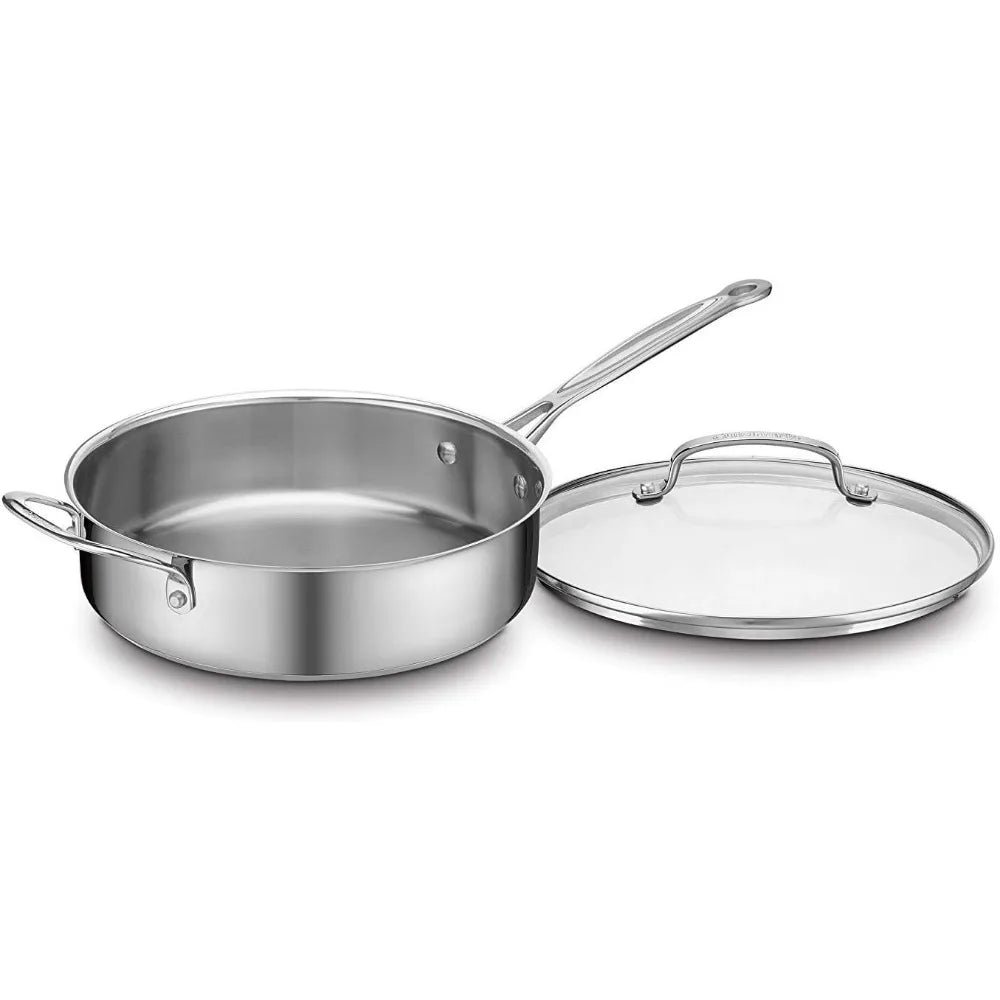 17-Piece Cookware Set, Chef's Classic Steel Collection 77-17N