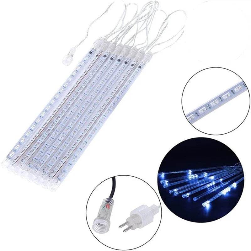 8 Tubes LED Meteor Shower Lights