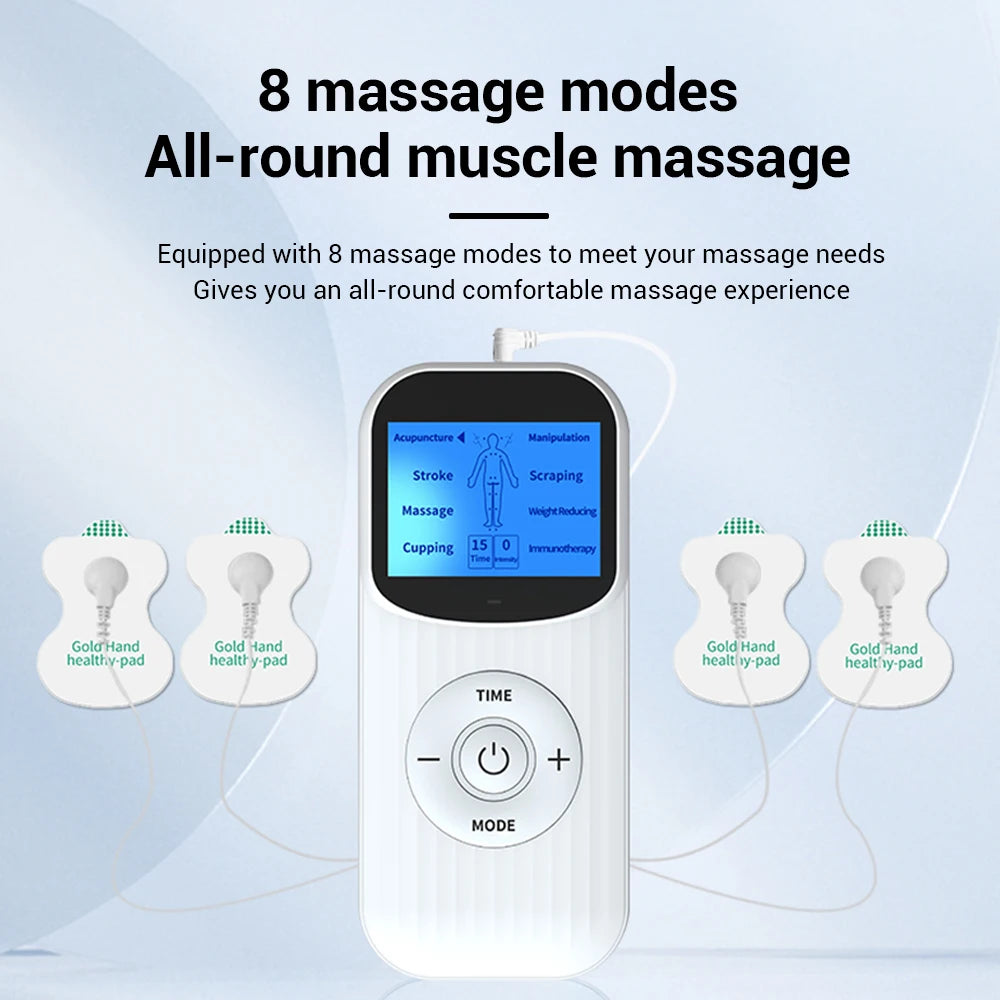 Massager Instrument Meridian Physiotherapy Shoulder Multifunctional Muscle Stimulation Device Type-C Charging Household Digital
