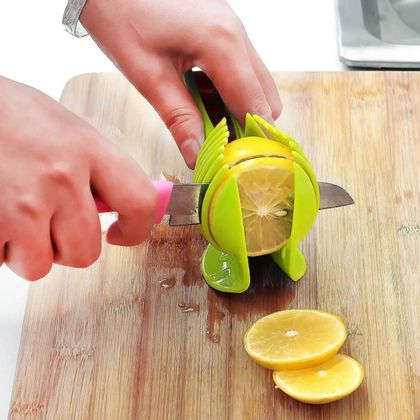 Handheld Plastic Potato Slicer Tool