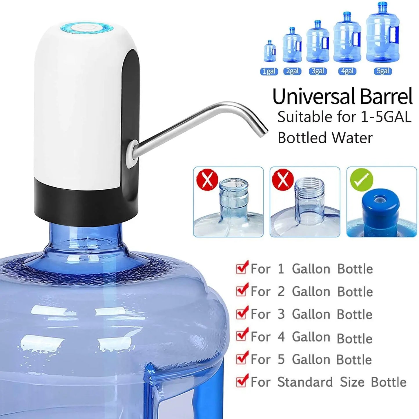 Charging Auto Drink Pump