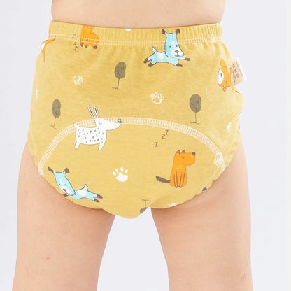 Newborn Training Pants Baby Shorts Solid Color Washable Underwear BABY Boy Girl Cloth Diapers Reusable Nappies Infant Panties