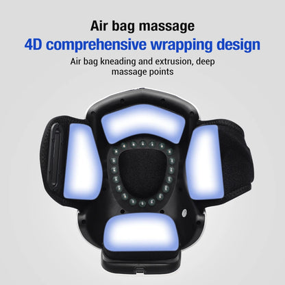 Knee Massage Heating Pad Vibrating Hot Compress Electric Airbag Red Light Therapy Household Joint Device Gift Parents