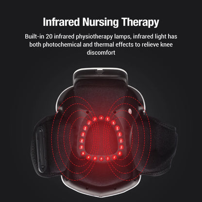 Knee Massage Heating Pad Vibrating Hot Compress Electric Airbag Red Light Therapy Household Joint Device Gift Parents
