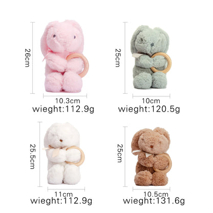 Plush Animals Soft Plush Toy Stuffed Kids Animal Rabbit Sleeping Cute Cartoon Stuffed Animal Dolls Children Birthday Gift