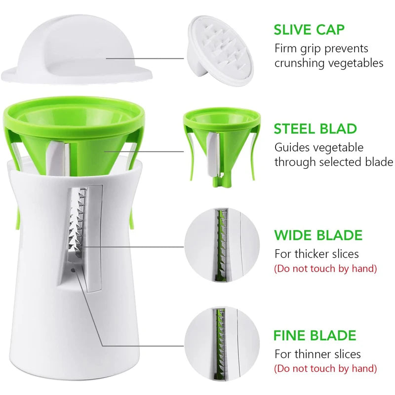 Vegetable Spiralizer  Slicer Cutter
