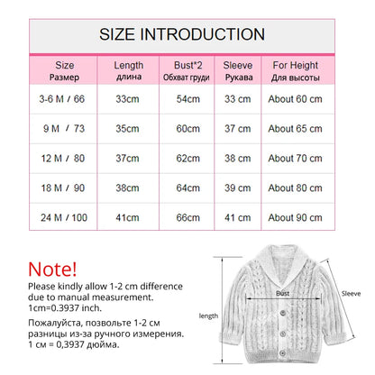 IYEAL Boys Cardigan Sweater Fashion Children Coat Casual Spring Baby School Outfits Kids Sweater Infant Clothes Outerwear 0-24M