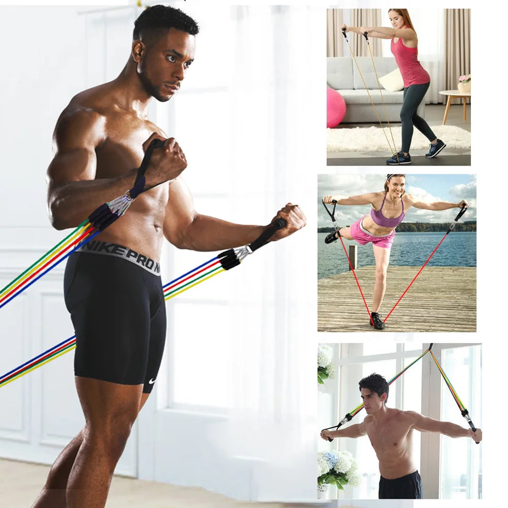 Resistance Band Training Exercise