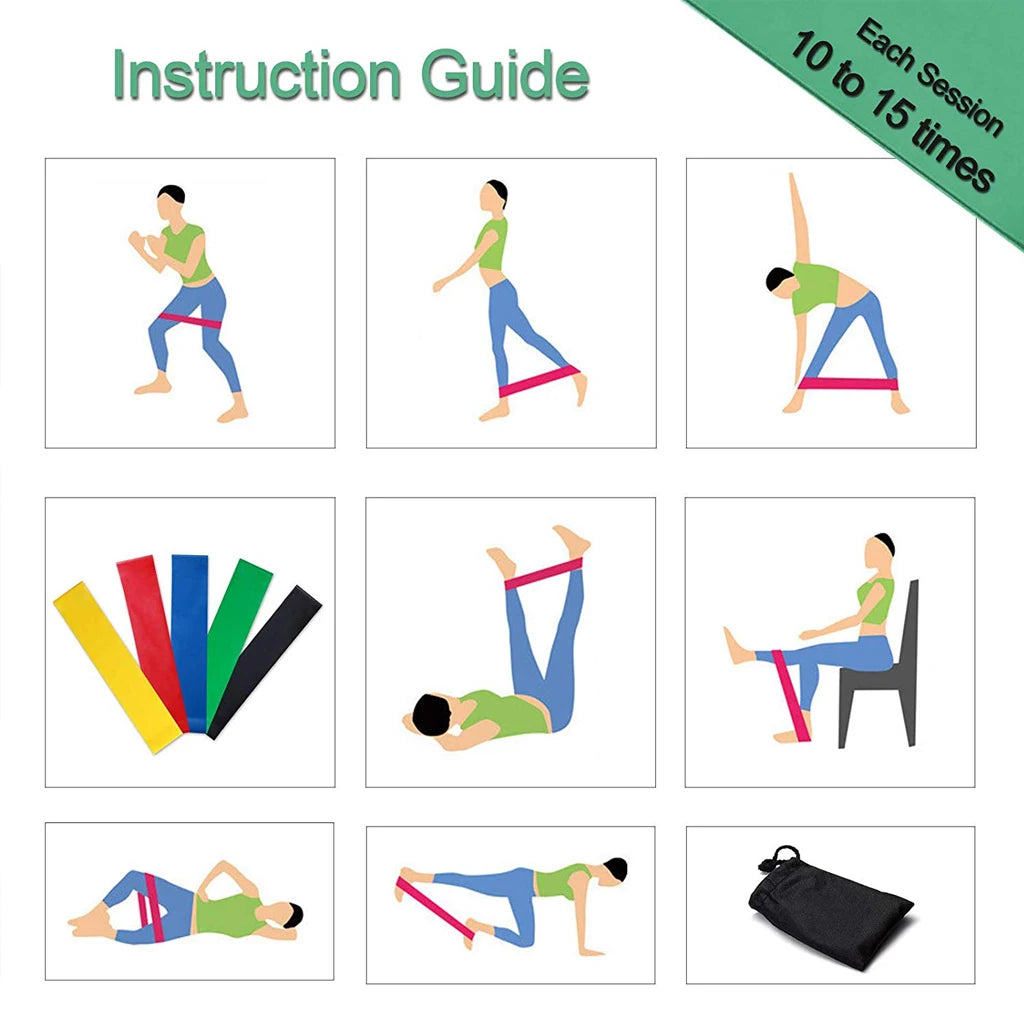 WorthWhile Gym Fitness Resistance Bands