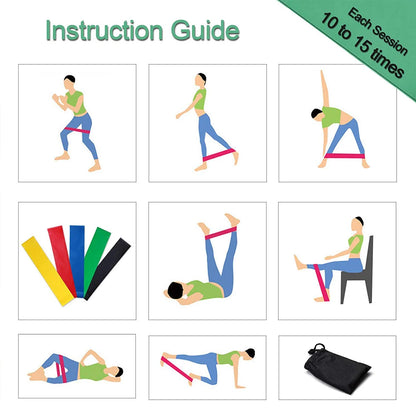 WorthWhile Gym Fitness Resistance Bands