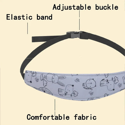 Baby Car Seat Head Support Strap