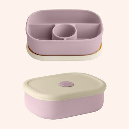 New Portable Lunch Box Food Grade Dishes Tableware Children Bento Box Leakproof Microwavable Feeding Bowl Baby Accessories