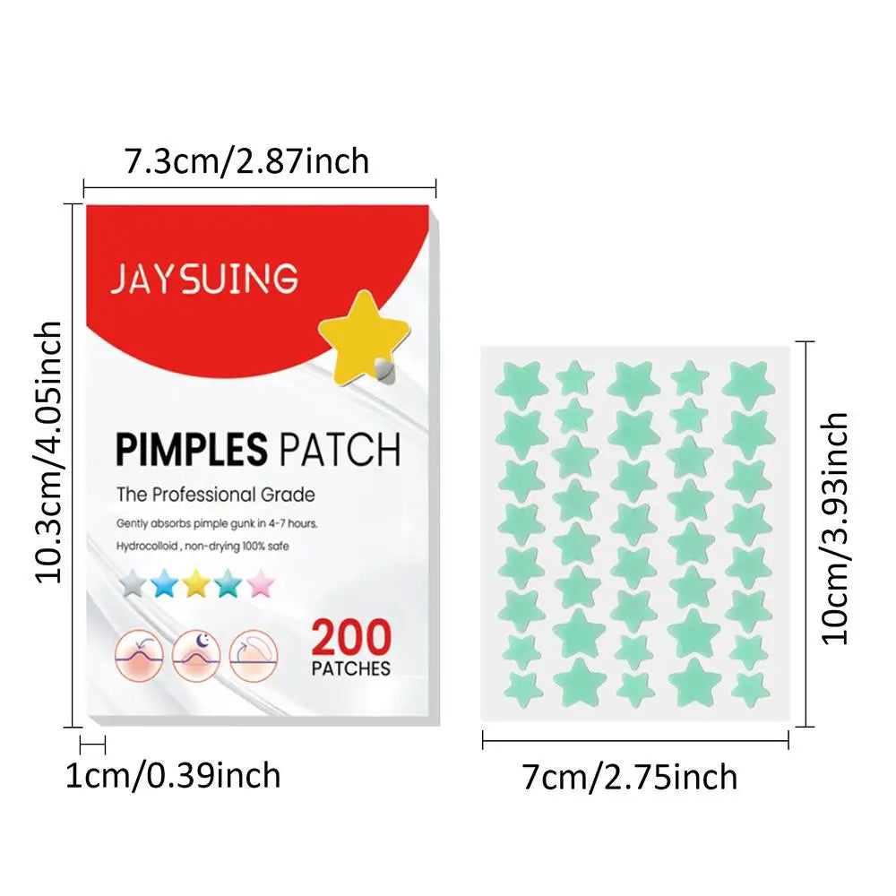 Star Pimple Patch Stickers