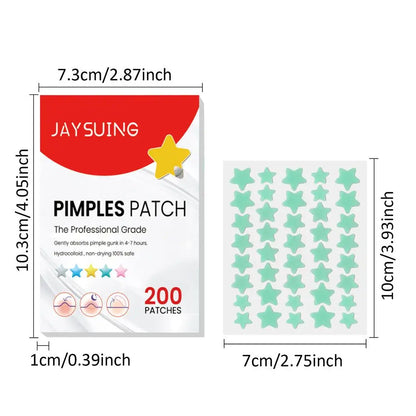 Star Pimple Patch Stickers