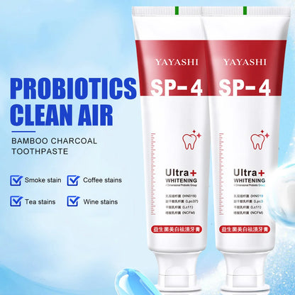 120 g Probiotic Toothpaste SP-4 Whitening Teeth Plaque Stain Remover Tooth whitener Oral Hygiene Cleaning Fresh Breath Dental