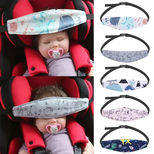 Baby Car Seat Head Support Strap
