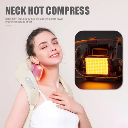 Electric Neck And Back Massager