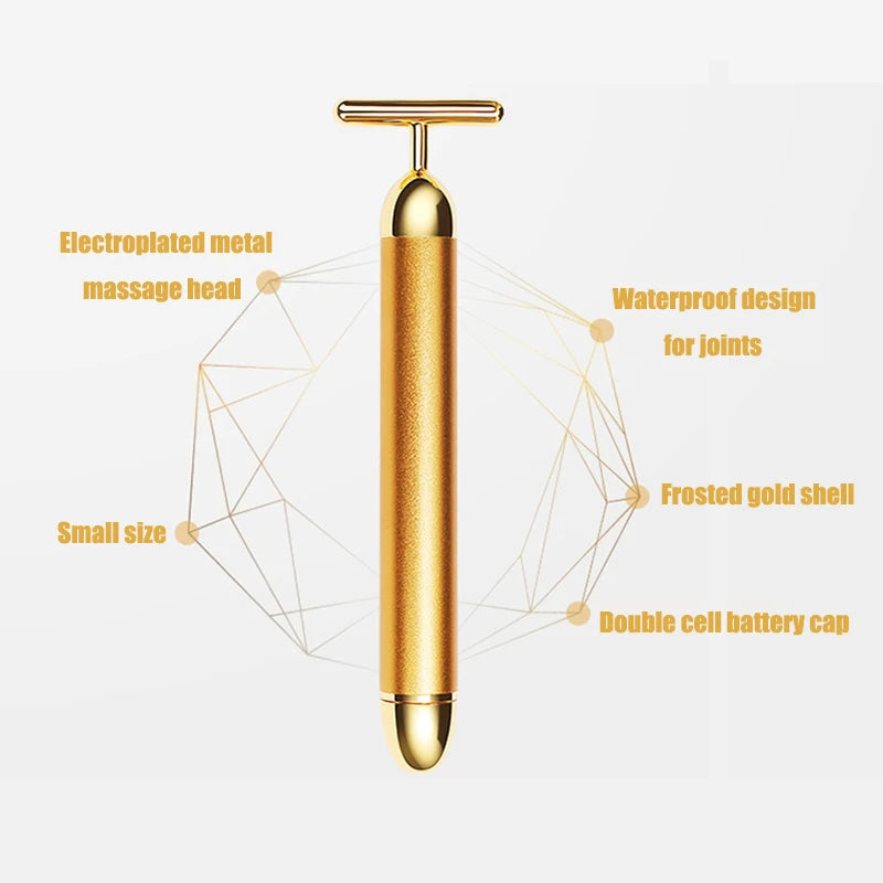 Gold Facial Slimming Massager