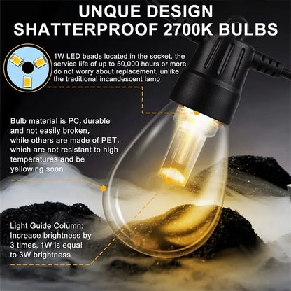 Outdoor  Edison String Lights