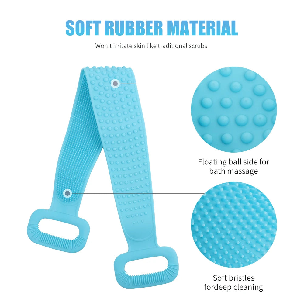 Body Sponge Silicone Brushes Bath