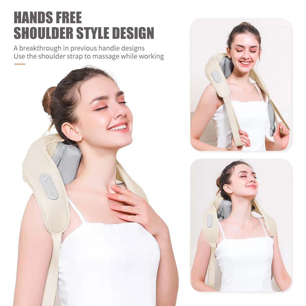 Electric Neck And Back Massager