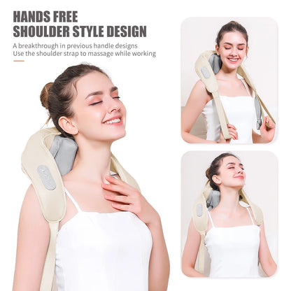Electric Neck And Back Massager