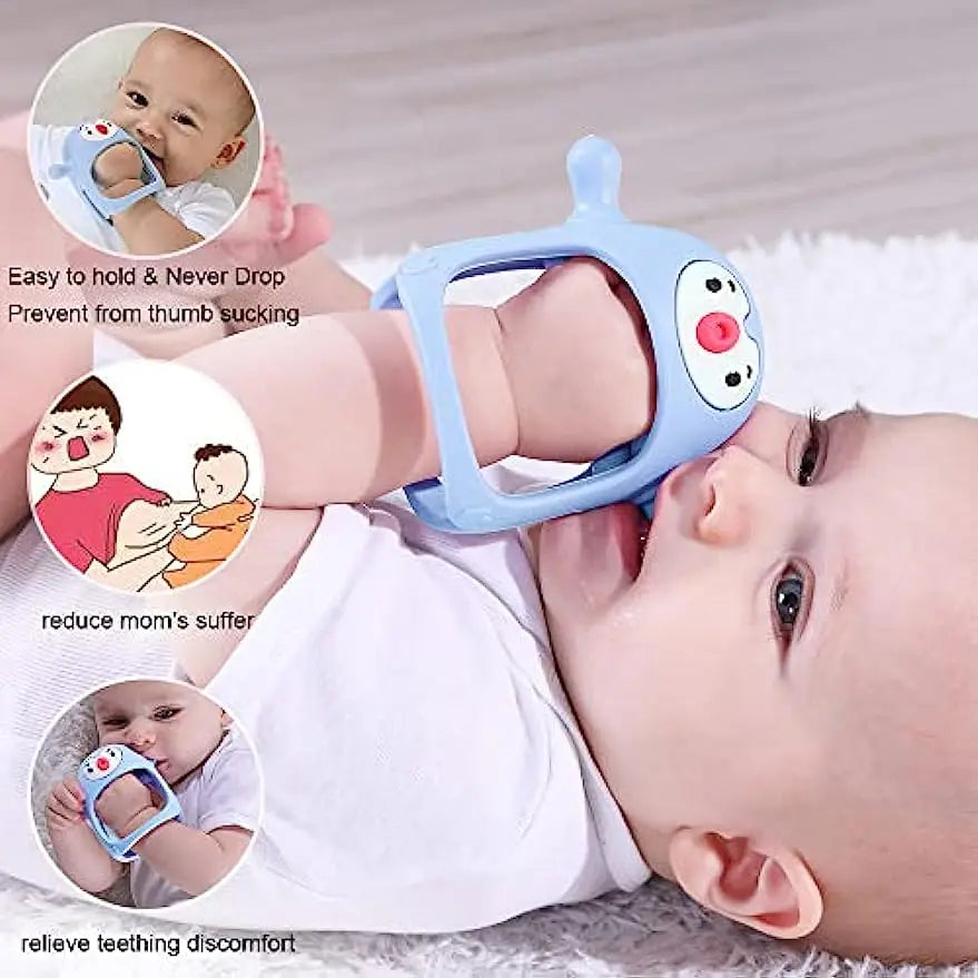 Never Drop Silicone Teething Toys