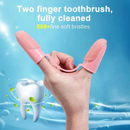 Silicone Pet Finger Toothbrush