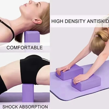 EVA Fitness Yoga Block Physical Therapy Equipment Pilates Yoga Accessories Home Gym Equipment Meditation Gym Bodybuilding Dance