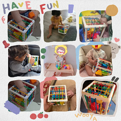 Colorful Shape Sorting Blocks