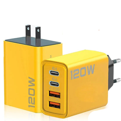 120W Fast Charging 4 Ports