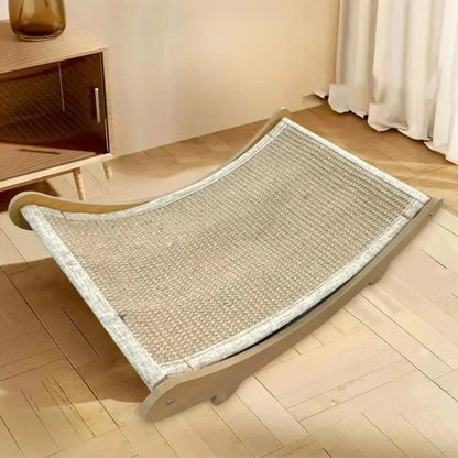 Cat Scratching Board Wooden Post
