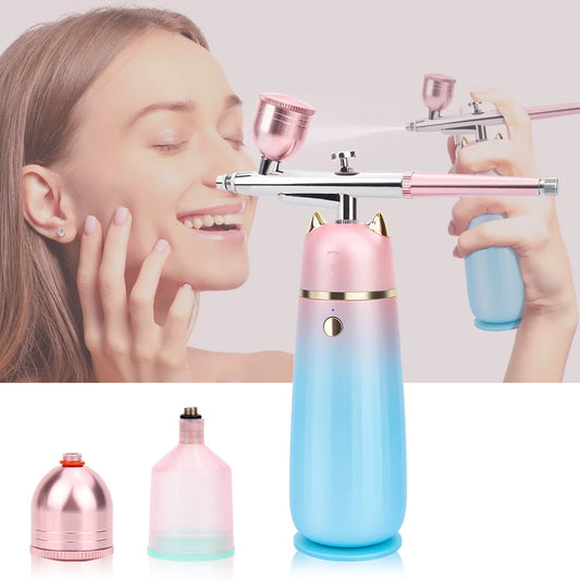 Mini Airbrush with Compressor for Face